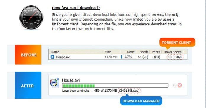 Download torrent file using idm more than 1gb